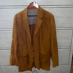Maus & Hoffman suede blazer